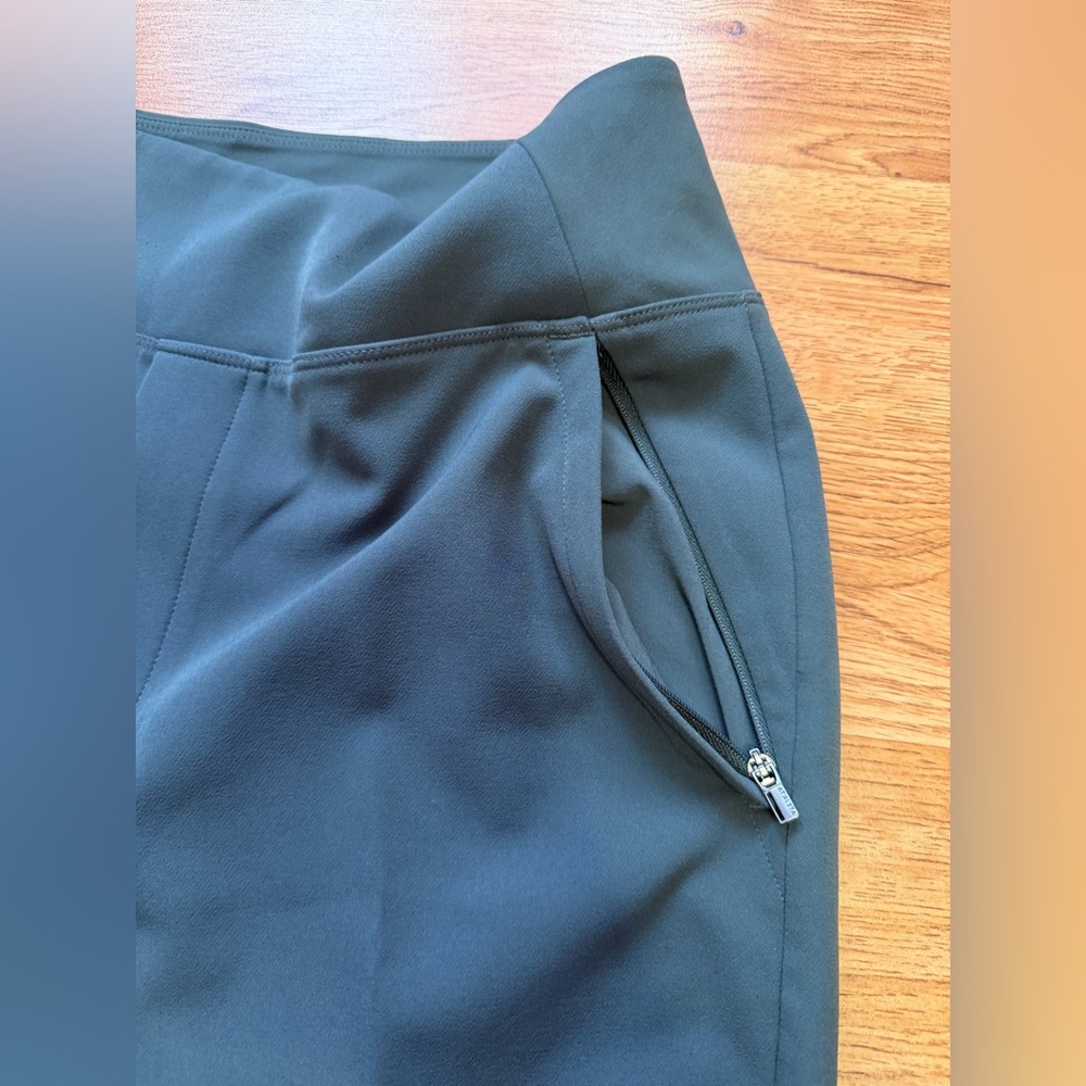 Athleta Women's Deep Teal Joggers Size 6 - Picture 2 of 6